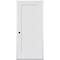 Codel Doors 36"x96"x1-3/4" Primed 1-Panel Interior Shaker 20min Fire Rated 7-1/4" RH Prehung Door 3080134PRI840120MRH1DM714 - alternate 1